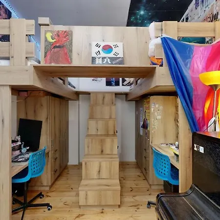 Apartmán La Casa Colorata In The Hearth Of *